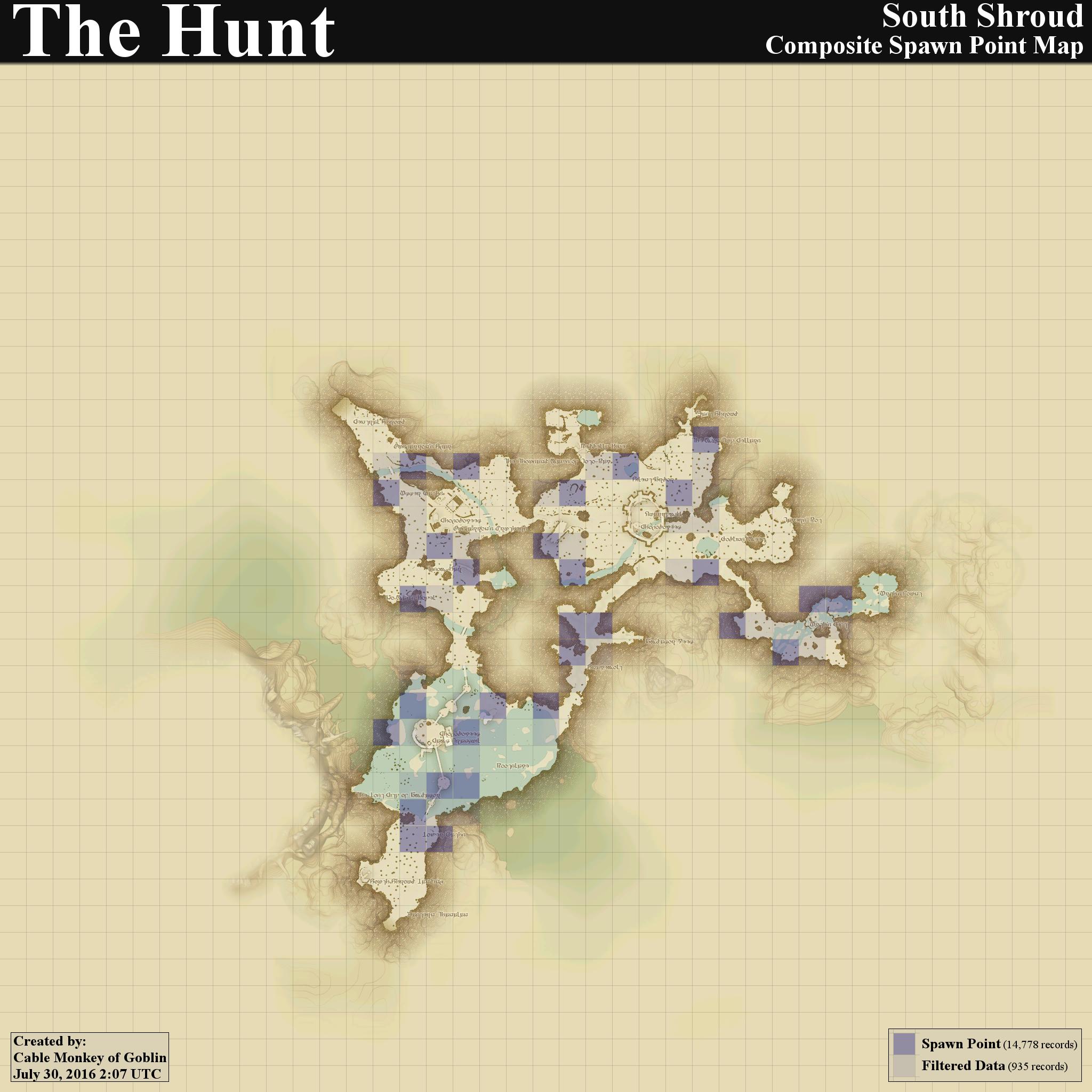 Final Fantasy Xiv Hunt Maps. 
